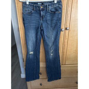 Mossimo Denim Mid-Rise Skinny Bootcut Jeans Size M / 28” Inseam